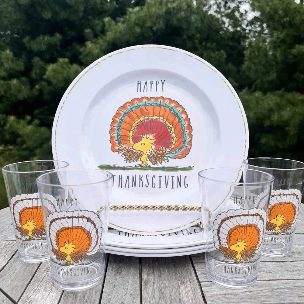 Pottery Barn Kid Set of 4 Thanksgiving 11